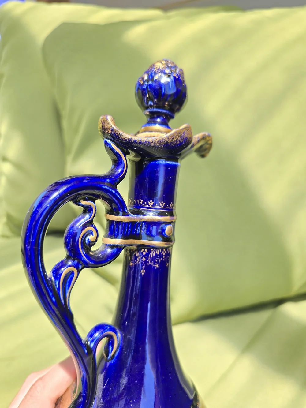 Rare antique French liqueur bottle